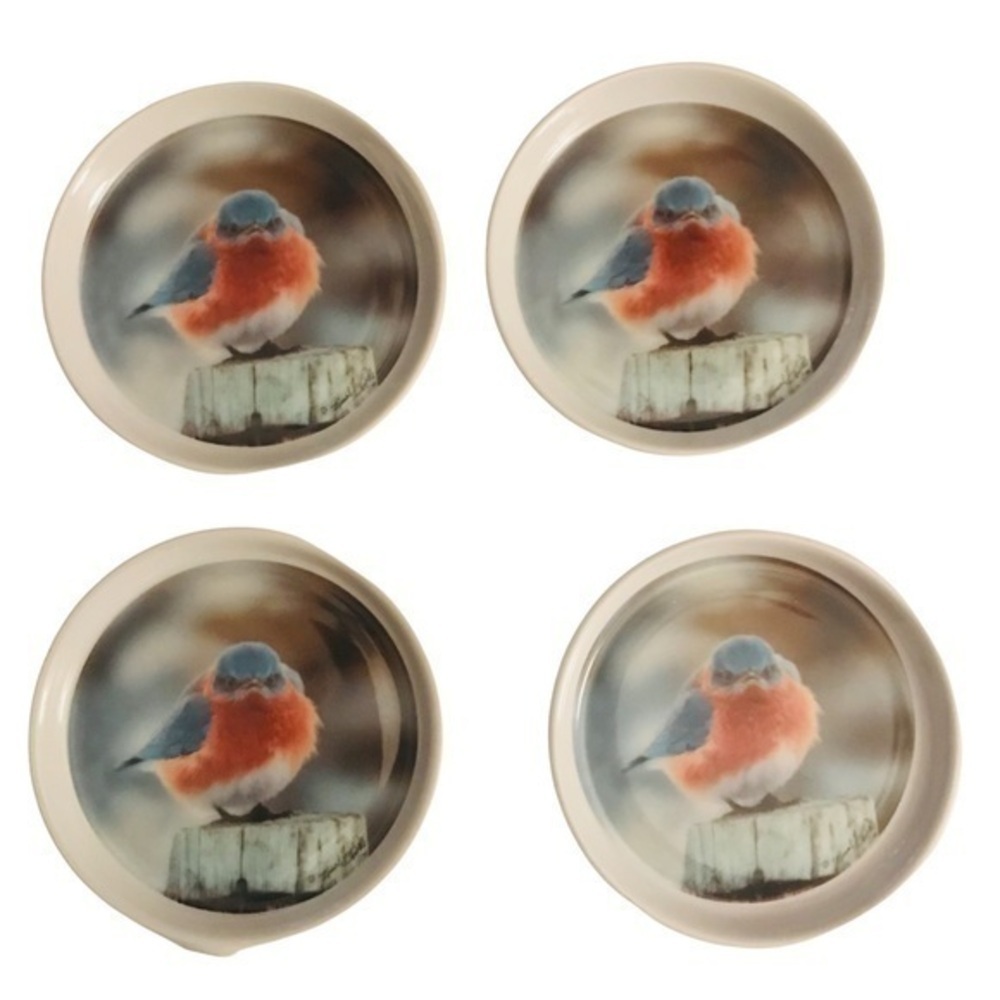 The Mad Bluebird Coaster Set Melamine Coasters Eklund